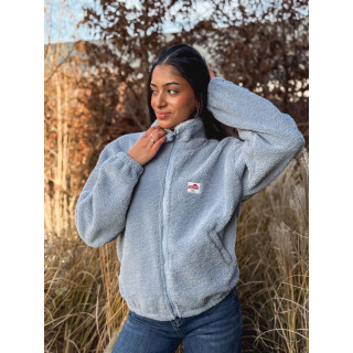 Gilet teddy Pinta - Bleu ciel