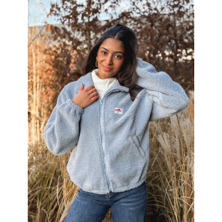 Gilet teddy Pinta - Bleu ciel