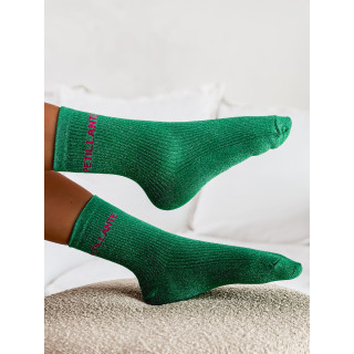 Chaussettes "Petillante" - Vert/Rose