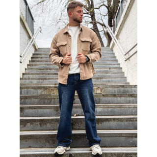 Chemise côtelé Rémi - Beige