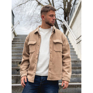 Chemise côtelé Rémi - Beige