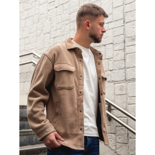 Chemise côtelé Rémi - Beige