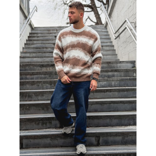 Pull à motifs Moscou - Beige