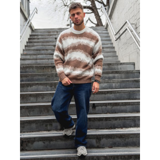 Pull à motifs Moscou - Beige