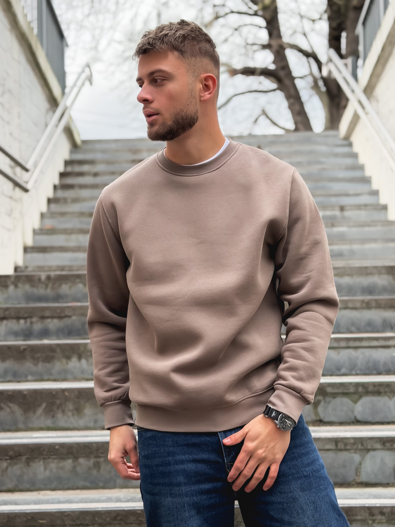 Pull Hector - Taupe