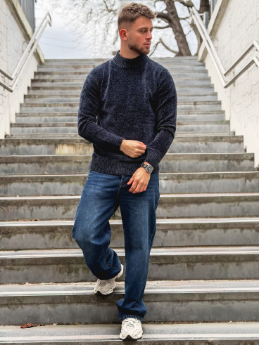 Pull Alexandre - Bleu marine