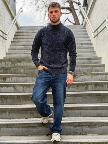 Pull Alexandre - Bleu marine