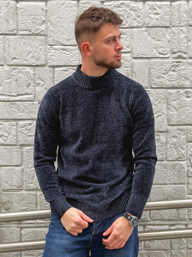 Pull Alexandre - Bleu marine