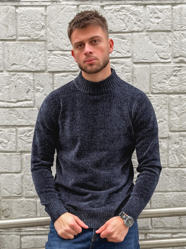 Pull Alexandre - Bleu marine