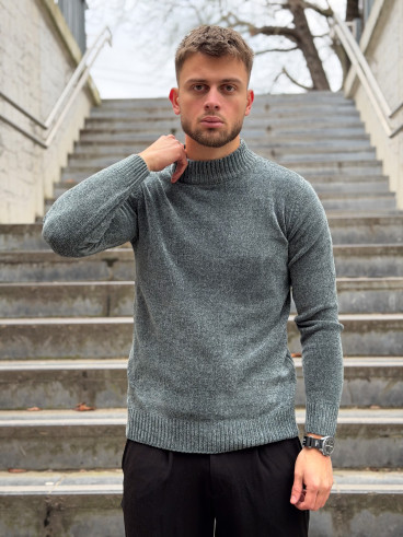 Pull Alexandre - Vert sauge