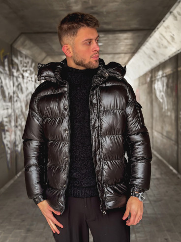 Doudoune matelassée Loucas - Noir Doudoune matelassée Loucas - Noir