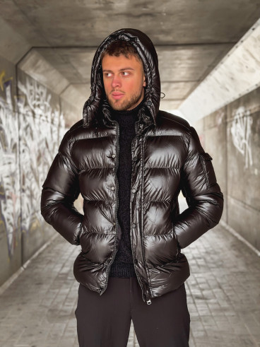 Doudoune matelassée Loucas - Noir Doudoune matelassée Loucas - Noir