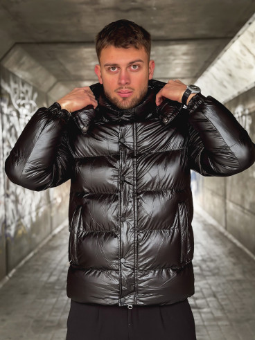 Doudoune matelassée Loucas - Noir Doudoune matelassée Loucas - Noir