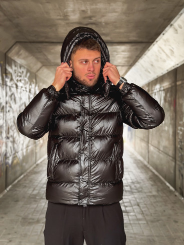 Doudoune matelassée Loucas - Noir Doudoune matelassée Loucas - Noir