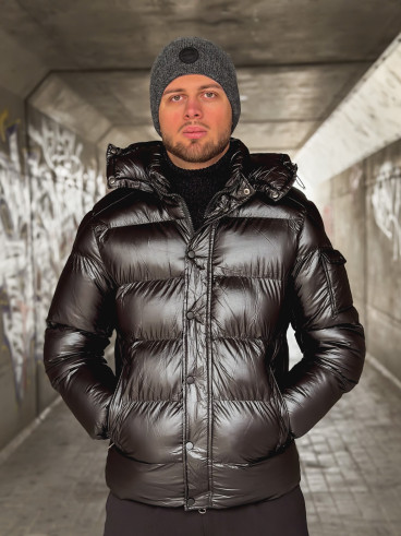 Doudoune matelassée Loucas - Noir Doudoune matelassée Loucas - Noir