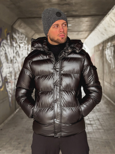 Doudoune matelassée Loucas - Noir Doudoune matelassée Loucas - Noir