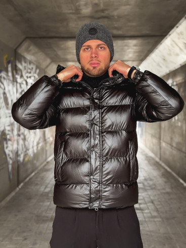 Doudoune matelassée Loucas - Noir Doudoune matelassée Loucas - Noir