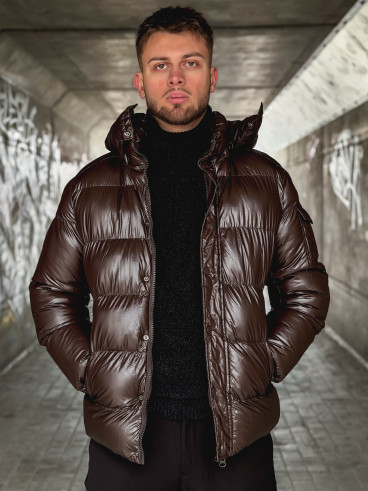 Doudoune matelassée Loucas - Chocolat