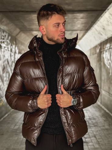 Doudoune matelassée Loucas - Chocolat