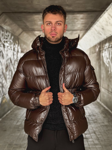 Doudoune matelassée Loucas - Chocolat