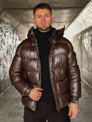 Doudoune matelassée Loucas - Chocolat