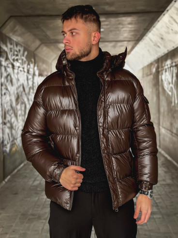 Doudoune matelassée Loucas - Chocolat