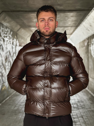Doudoune matelassée Loucas - Chocolat