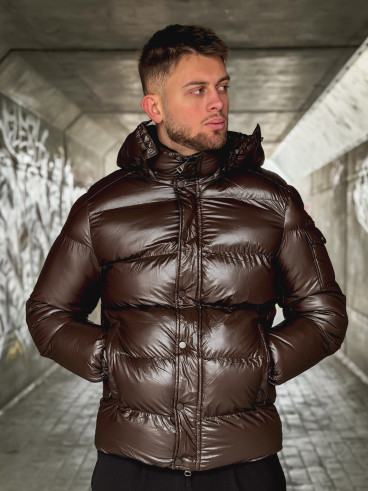 Doudoune matelassée Loucas - Chocolat