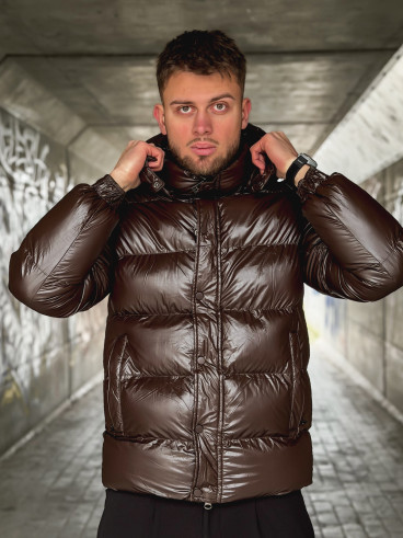 Doudoune matelassée Loucas - Chocolat