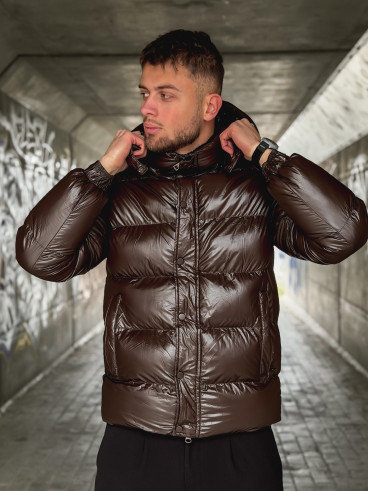 Doudoune matelassée Loucas - Chocolat