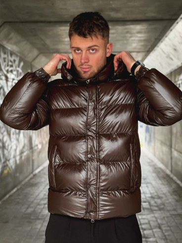 Doudoune matelassée Loucas - Chocolat