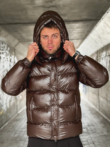 Doudoune matelassée Loucas - Chocolat