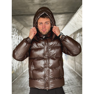 Doudoune matelassée Loucas - Chocolat
