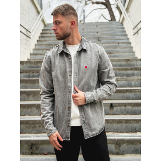 Chemise en jeans Darius - Gris