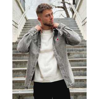 Chemise en jeans Darius - Gris