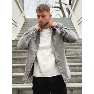 Chemise en jeans Darius - Gris