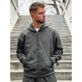 Gilet à capuche Milo - Gris antracite