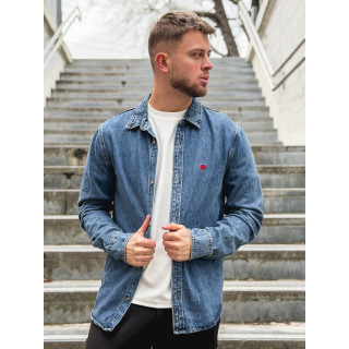 Chemise en jeans Darius - Bleu