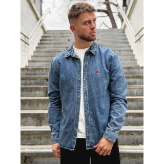 Chemise en jeans Darius - Bleu