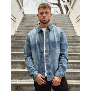 Chemise en jeans Micka - Bleu