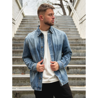 Chemise en jeans Micka - Bleu