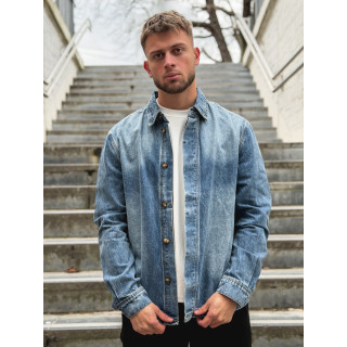 Chemise en jeans Micka - Bleu