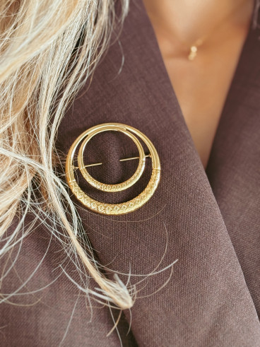 Broche Calira - Doré