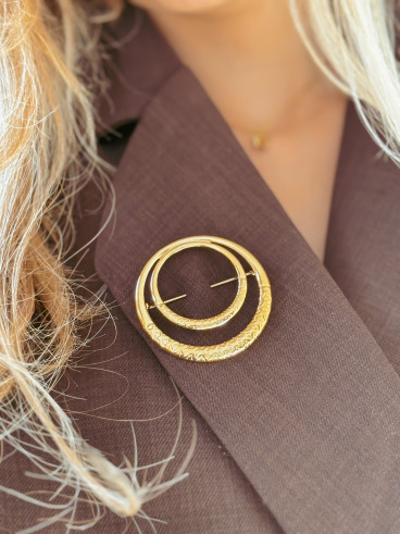Broche Calira - Doré