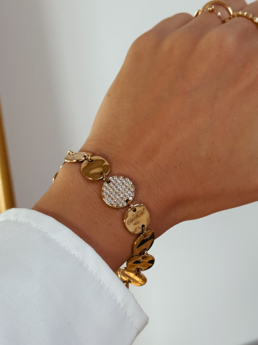 Bracelet Zinnia - Doré