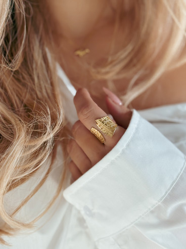 Bague Yliana - Doré