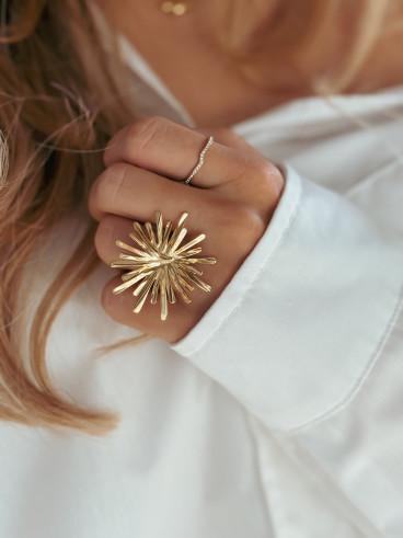 Bague Floralle - Doré