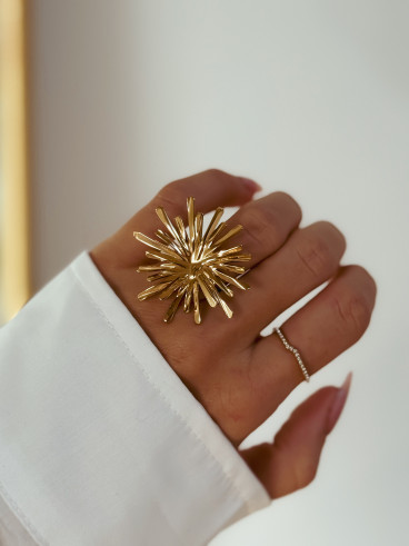 Bague Floralle - Doré