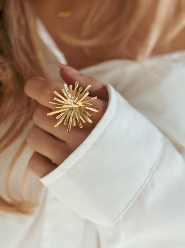 Bague Floralle - Doré