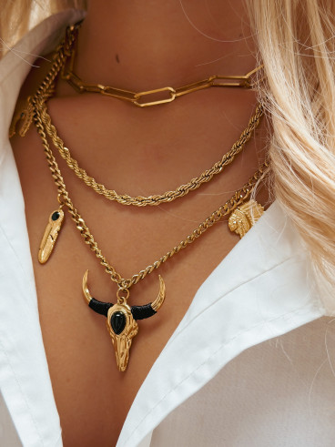 Collier Vasto - Doré